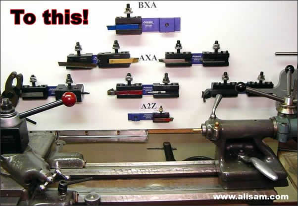 Use Alisam Engineering's QC Racks to organize your shop