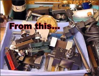 Tools before Alisam Engineering's QC Racks
